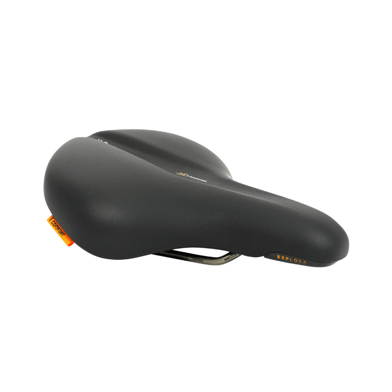 Selle Royal Explora Gel Avec Canal Anatomique Loisir Relaxed Noir 253X218 mm 598 G