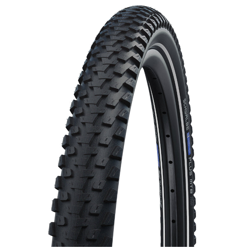 Pneu VTT Suv 29 X 2.35 Schwalbe Marathon Plus MTB Crampons Noir Tr (60-622) Renfort Flanc Reflex Homologué VAE E50