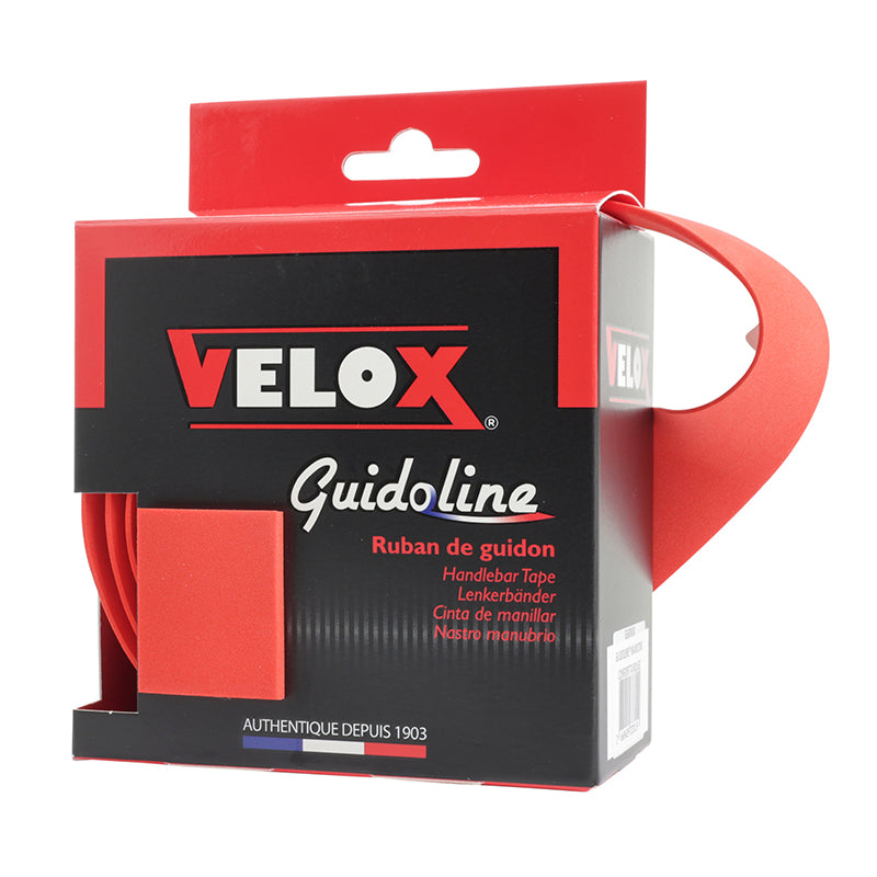 Ruban De Guidon - Cintre Velox Confort 4 mm Rouge - Guidoline
