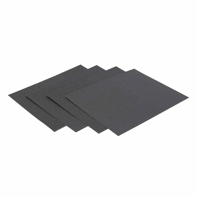 Papier A Poncer Hpx P80 X1, P120 X2, P180 X1 (230 mm X 280 mm) (Lot De 4 Feuilles)