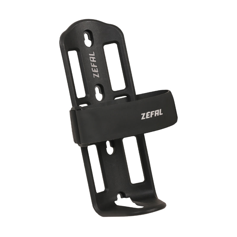 Porte Bidon Zefal Z Adventure Cage Noir Pour Bouteille Eau, Sacoche De Fourche (Résine Thermoplastique) - Sangle Velcro Réglable Pour Bouteille 1.5L