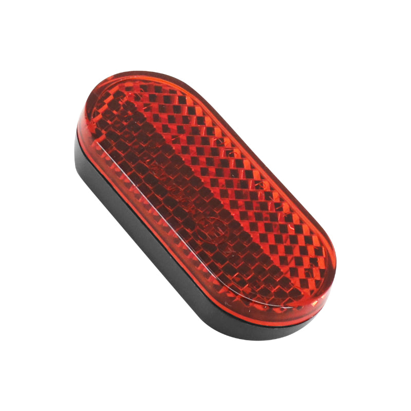 Réflecteur - Catadioptre Tige De Selle Rouge Adhesif - 50X22 (Vendu A L'Unite)