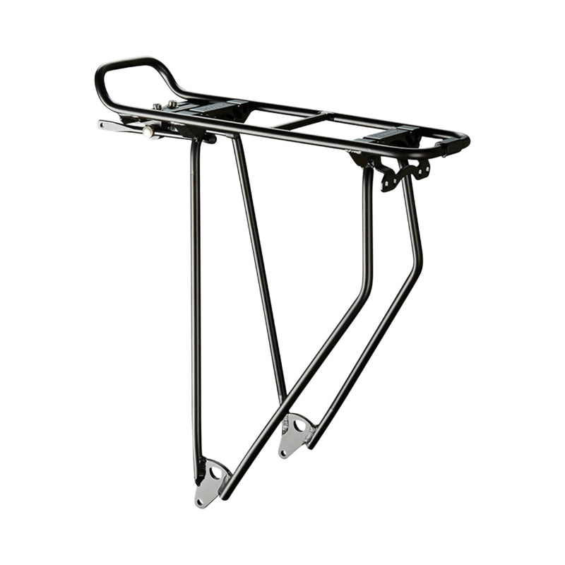 Porte Bagage Vélo Arrière A Tringles Racktime Stand It 2.0 Touring Noir 29" Compatible Systeme Racktime Snapit 2.0 -Poids Maxi 25 Kg