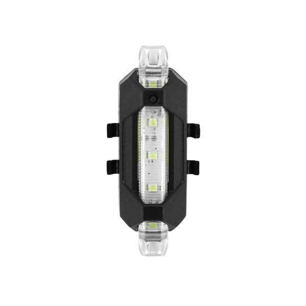 Voyant Lumineux Pour Essieux Arrière De Trottinette Xiaomi M365, Pro Blanc (Rechargeable Usb)