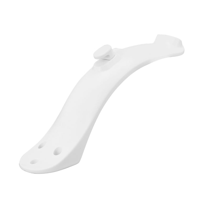 Garde-Boue Arrière De Trottinette Adaptable Xiaomi M365, Essential, 1S, Pro, Pro 2 Blanc Court