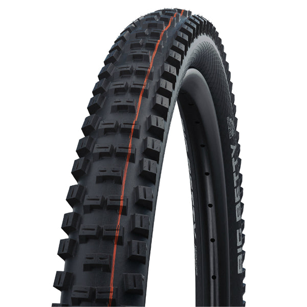 Pneu VTT Gravity - VAE 29 X 2.60 Schwalbe Big Betty Addix Super Gravity Enduro Noir Tle Tubeless Ready Ts (65-622) Homol