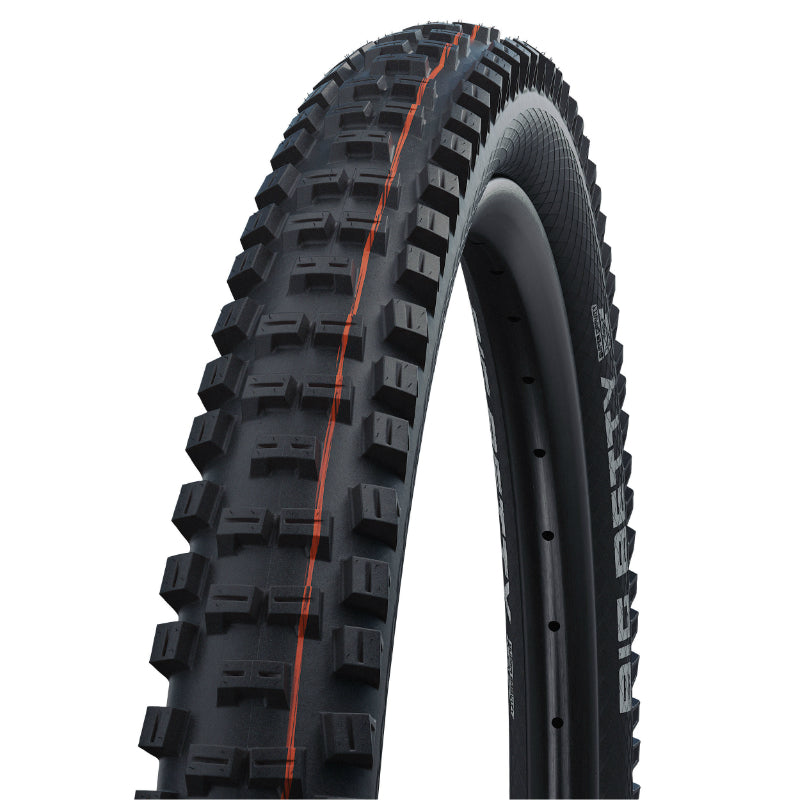Pneu VTT Gravity - VAE 29 X 2.60 Schwalbe Big Betty Addix Super Gravity Enduro Noir Tle Tubeless Ready Ts (65-622) Homologué VAE E50