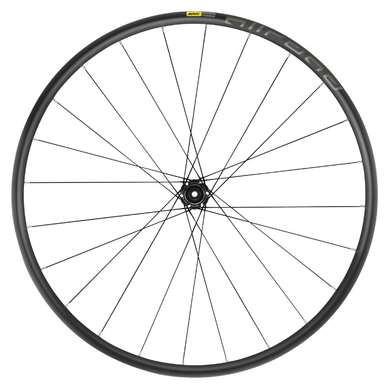 Roue Gravel Disque 700 Mavic Allroad Avant Disque 6 Trous Tubeless Ready Axe Traversant 12-100 Noir Jante 622-22