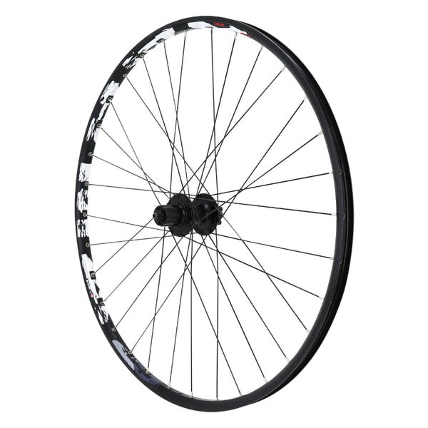 Roue VTT Disque Blocage 29" Karma Arrière Noir Moyeu Shimano M475 Disque 6 Trous Cassette Type Shimano 11-10-9-8V 32 Ray