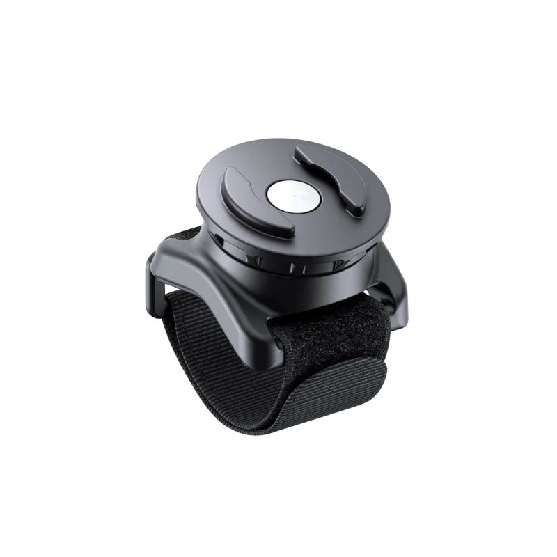 Support Smartphone-Telephone Moto-Vélo Sp Connect Universelle Vendu A L'Unite Fixation Guidon Velcro Noir Orientable A 360° (Diam 20 A 90 mm) Spc+