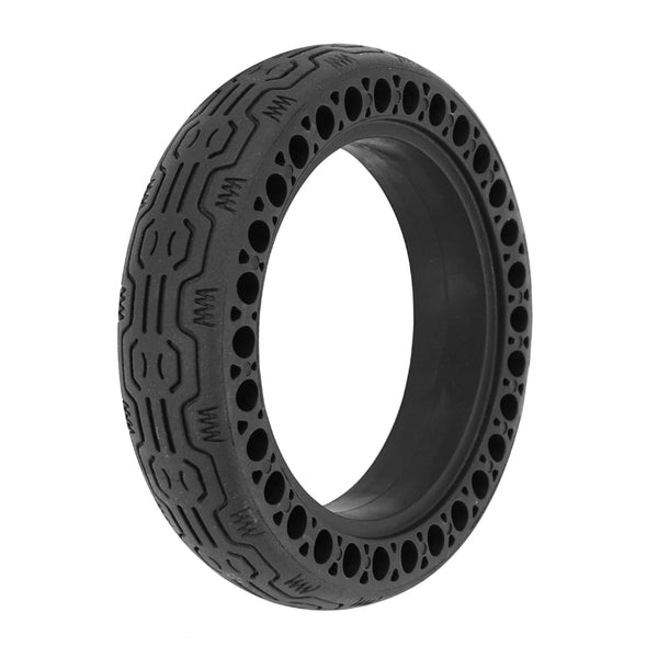 Pneu Trottinette Plein Alveole 8.5 X 2.00 Noir (Pour Xiaomi M365 Et Autres)