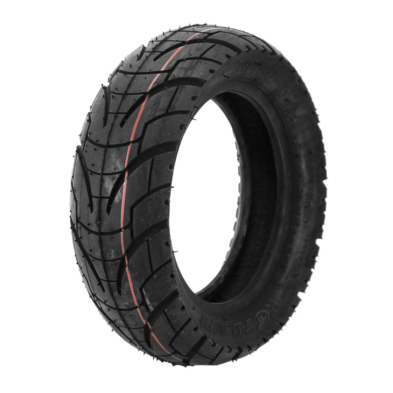 Pneu Trottinette Tubetype Cross 80-65-6 (10 X 3.00) Noir (Pour Zero10X - Kugoo M4-M4 Pro - Vsett 10+) - Poids Max Suppor