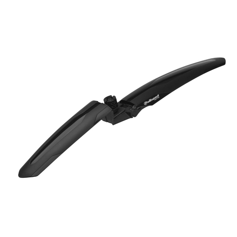Garde Boue VTT AV 26''-27.5"-29" Polisport Cross Mud-Pro Noir Double Finition Mat-Brillant Réglable Pour Fourche Télescopique Fixation Magnetique (Vendu A L Unite)