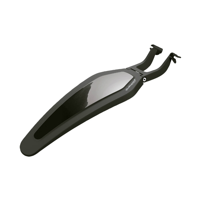 Garde Boue VTT AR 16'' À 29" Polisport S-Mud MTB Réglable Noir (Sur Rail De Selle) Longueur 380 mm