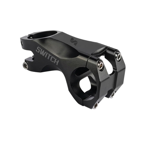 Potence VTT Switch Steep Alu Cnc Noir Cintre 31.8 mm Angle -19° L 70 mm