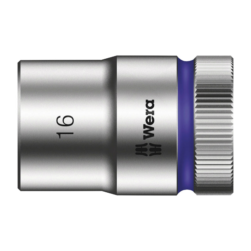 Douille Wera 8790 Hmc Zyklop 1-2 Diam 16 mm (Vendu A L'Unite) -Marque Allemande Pour Les Ateliers-