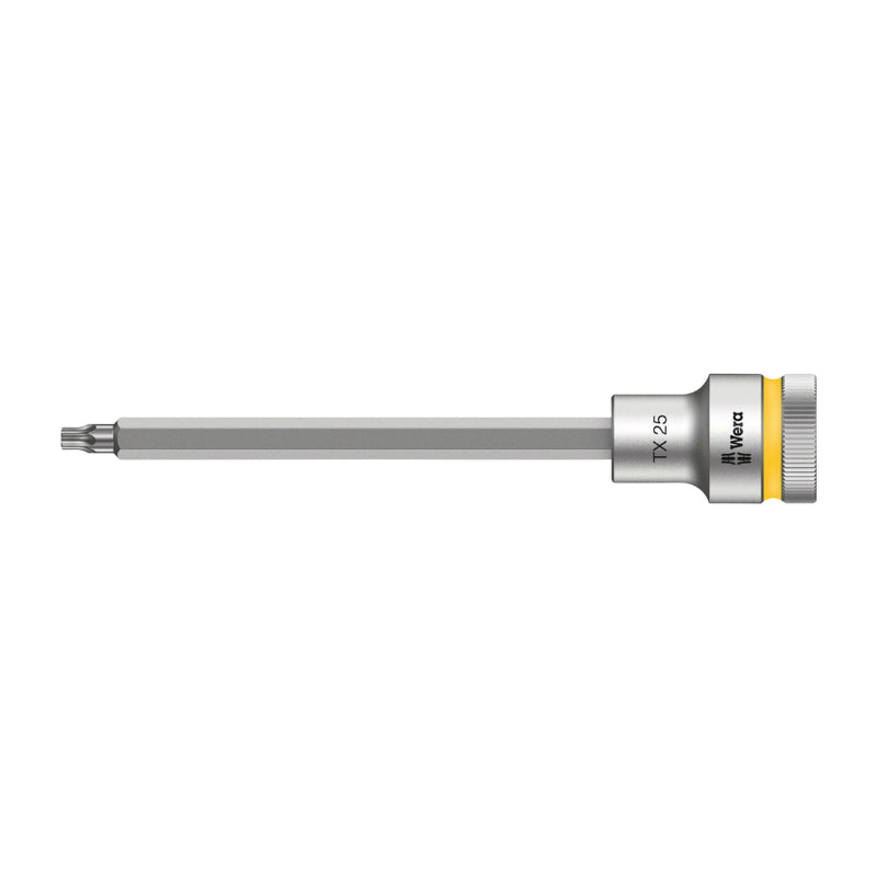 Douille Torx Wera 8767 Hf Zyklop 1-2 T25 Longueur 140 mm (Vendu A L'Unite) -Marque Allemande Pour Les Ateliers-