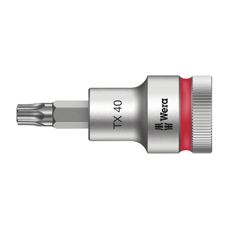 Douille Torx Wera 8767 Hf Zyklop 1-2 T40 Longueur 60 mm (Vendu A L'Unite) -Marque Allemande Pour Les Ateliers-