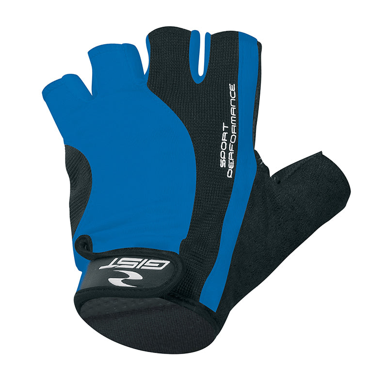 Gants Vélo Court Gist Pro Bleu XL (Paire Sur Carte) Avec Velcro