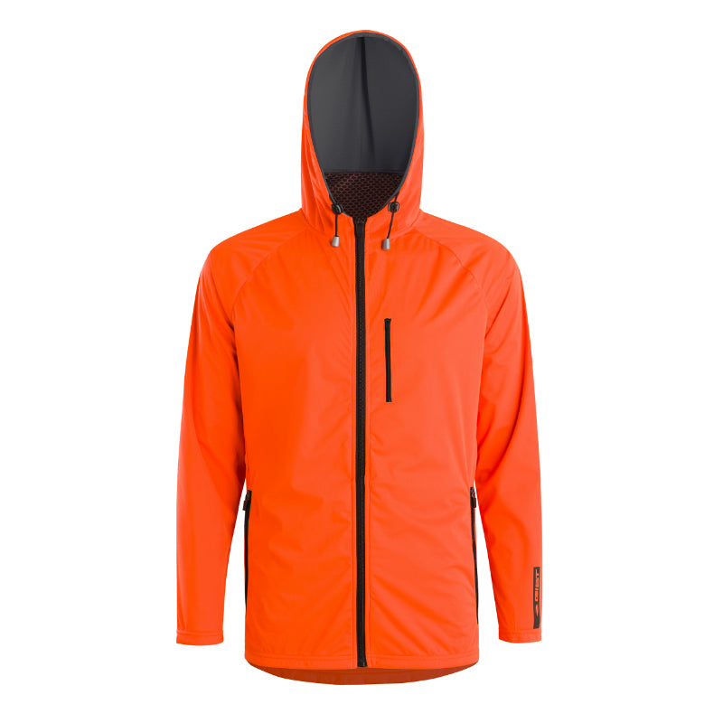 Veste De Pluie Adulte Gist Micron Waterproof 15 Micron Avec Capuche Orange XL