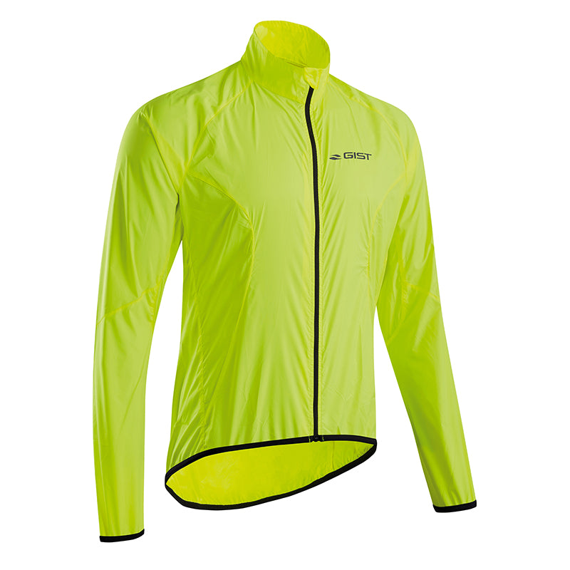 Coupe Vent Gist Jaune Fluo Manches Longues L