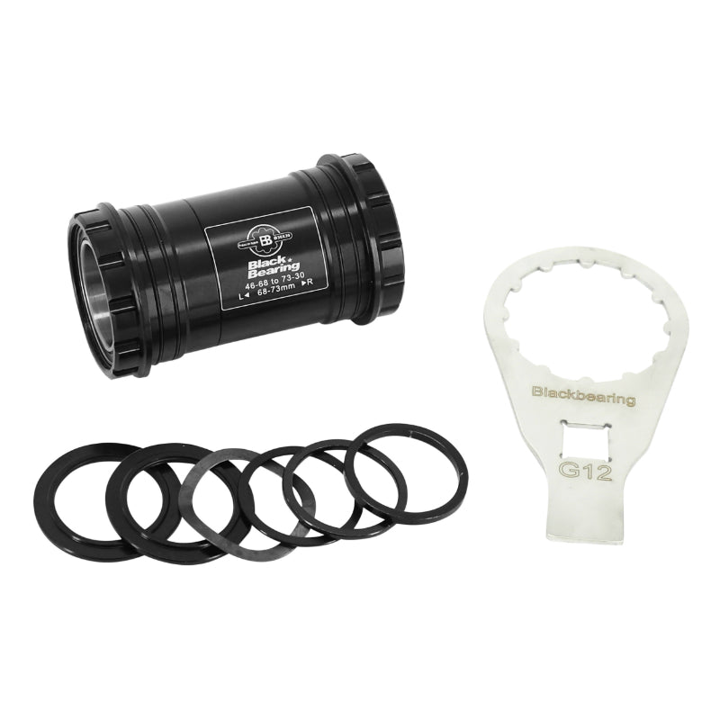 Cuvette Intégré Boîtier VTT-Route A Emboiter Blackbearing Roulement Superieur B5 Boite De 68-73 Diam 46 Axe 30 mm