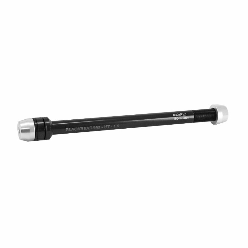 Axe Traversant - Blocage VTT-Route Blackbearing Filetage M12X1.0 mm Longueur 160 A 172 mm - Pour Home Trainer