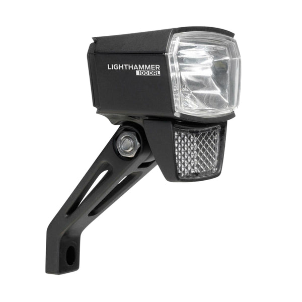 Éclairage Vélo VAE - E-Bike Avant Sur Fourche Trelock Ls890 6-12V 100 Lux Noir - Pour Voir A 100M Et Visible A 5Kms