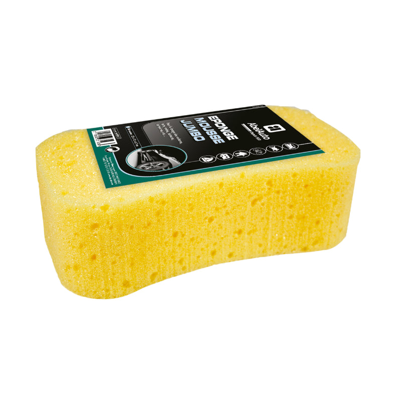 Eponge Mousse Jumbo Abel Auto 22 X 12,5 X 6,5 cm (Marque Francaise) -Gamme Professionnelle-