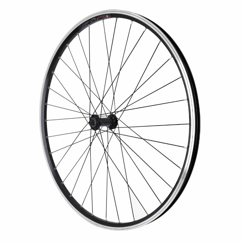Roue VTC Patin Blocage 700 X 35 - 28" M260 Avant Noir Renforcé Moyeu Shimano Qc300 Noir Spécial Loueur Jante 19C 32 Rayo