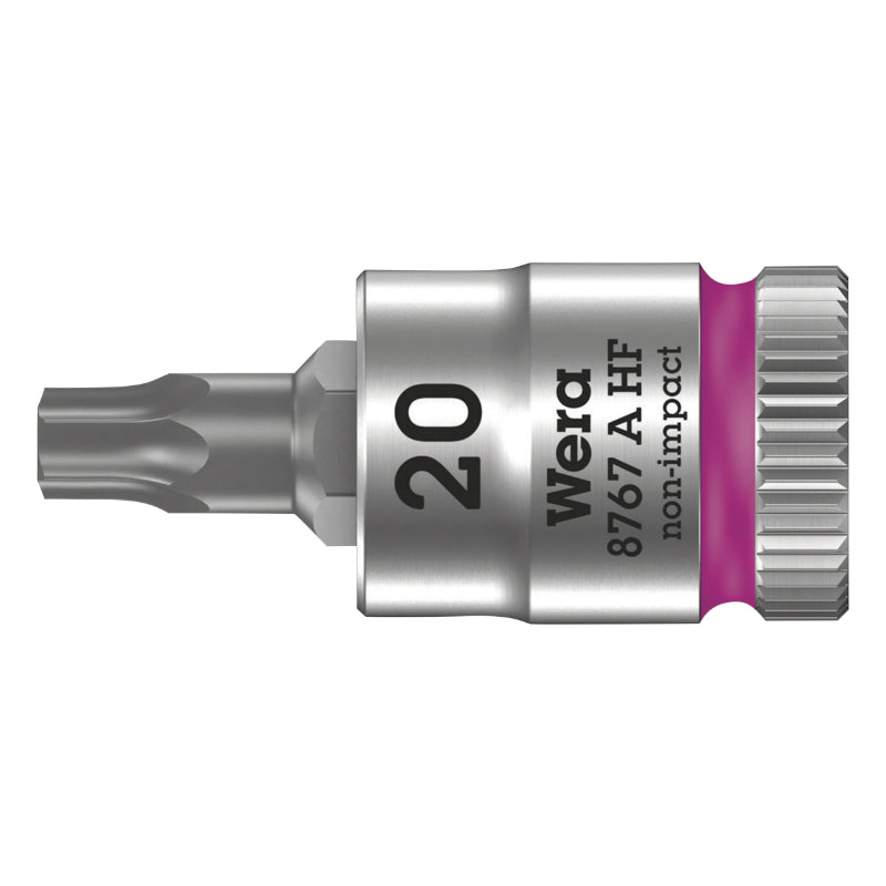 Douille Torx Wera 8767 A Zyklop 1-4 T20 Longueur 28 mm (Vendu A L'Unite) -Marque Allemande Pour Les Ateliers-