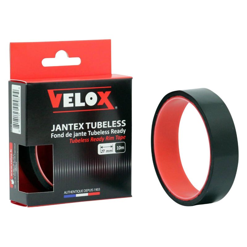Fond De Jante Atelier Adhesif Conversion VTT Tubetype En Tubeless Velox 27 mm Roue Largeur 25-27C (Rouleau 10M)