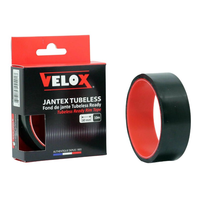Fond De Jante Atelier Adhesif Conversion VTT Tubetype En Tubeless Velox 30 mm Roue Largeur 27-30C (Rouleau 10M)