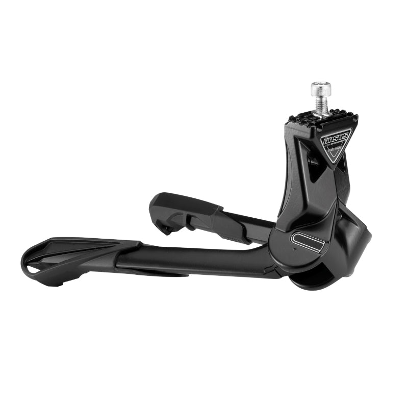 Béquille Vélo Double Centrale Ursus Jumbo 20" Pliable Alu Noir (235 mm) - Supporte Poids 80Kgs (Livre Sur Carte)