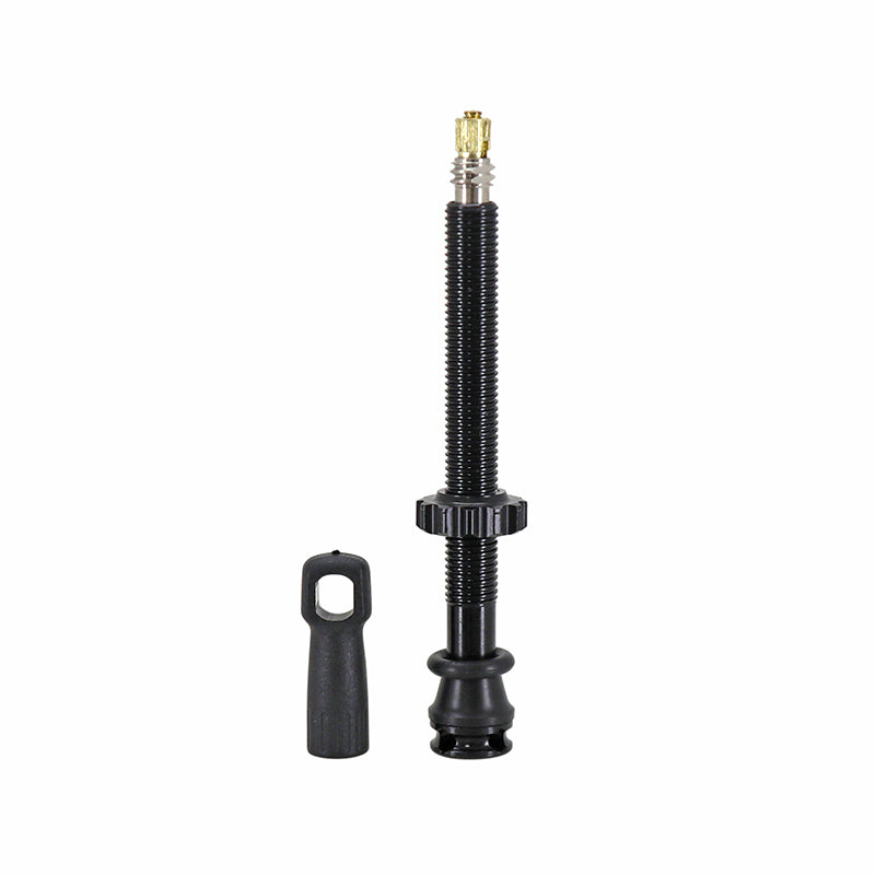 Valve De Pneu Tubeless Presta Newton Colori Noir 60 mm 4 Trous Pour Diffusion Preventif (Vendu A L'Unite) - Livre Avec Démonte Obus