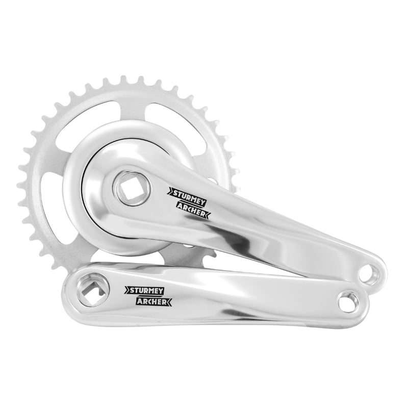 Pédalier Sturmey Archer Fcs608 38 dents 170 mm Pour Chaîne 2.38 - 1-2"X3-32" (Pour Boîtier 123 mm)
