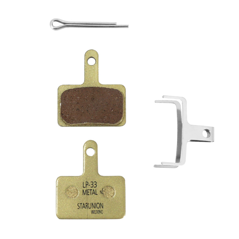 Plaquette De Frein VTT Star 2 Pistons (Métal) (Paire Sur Carte)