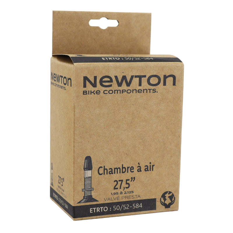 Chambre A Air Vélo 27.5 X 1.95-2.125 Newton Valve Presta 40 mm