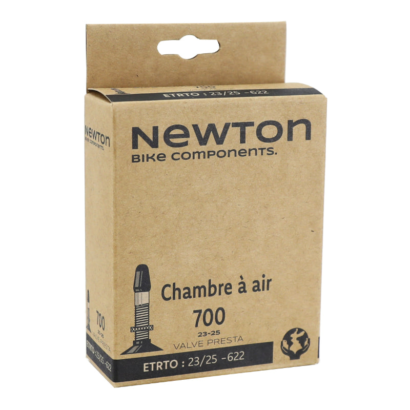 Chambre A Air Vélo 700 X 23-25 Newton Valve Presta 60 mm