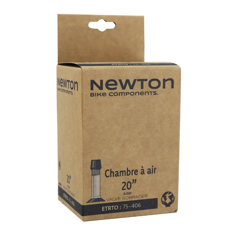 Chambre A Air Vélo 20 X 3.00 Fat Bike Newton Valve Standard 40 mm