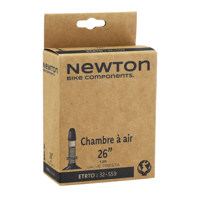Chambre A Air Vélo 26 X 1.25 Newton Valve Presta