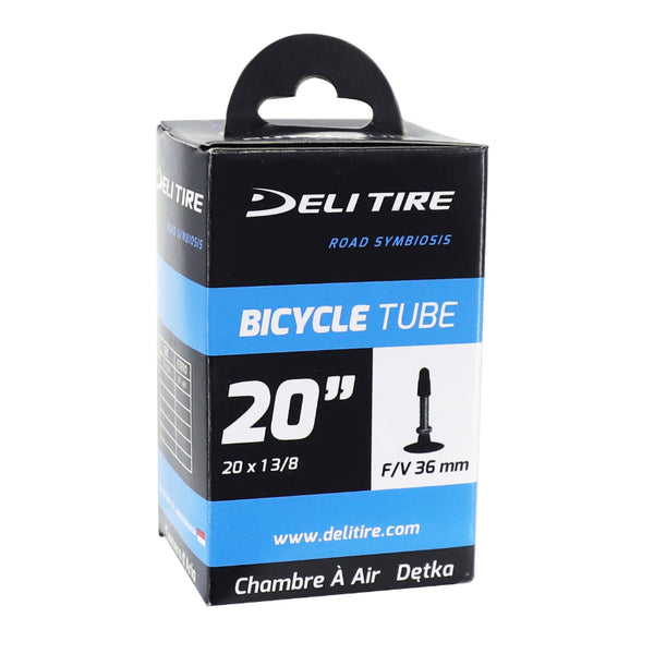 Chambre A Air Vélo 20 X 1 3-8 - 500A Deli Valve Presta 36 mm
