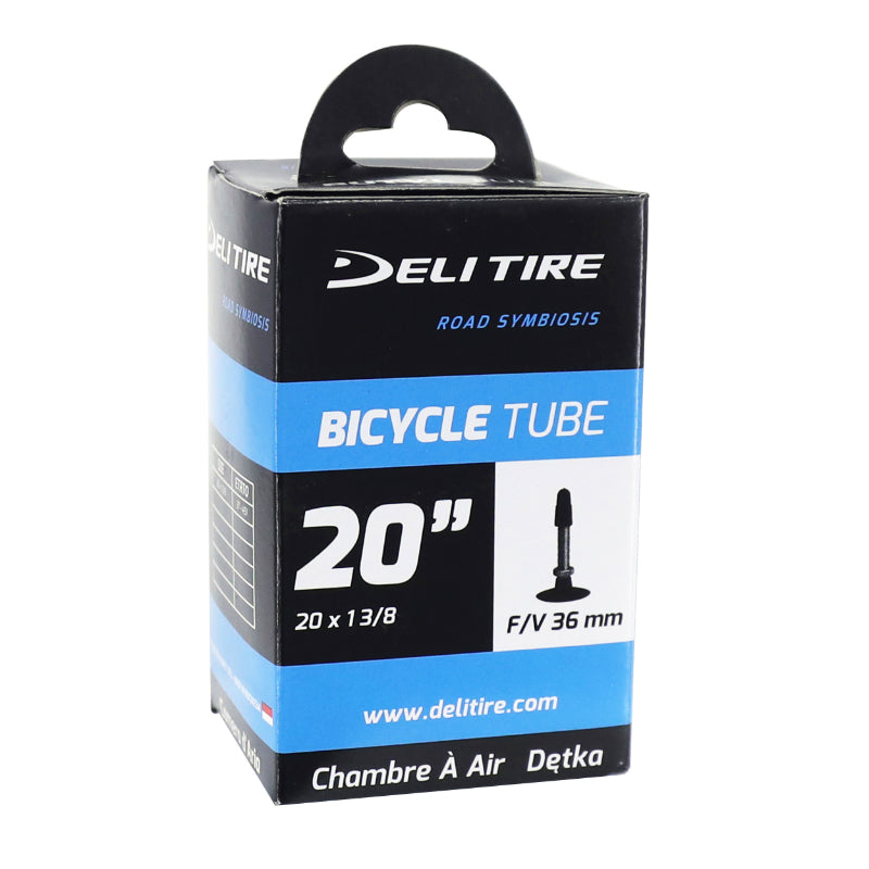 Chambre A Air Vélo 20 X 1 3-8 - 500A Deli Valve Presta 36 mm