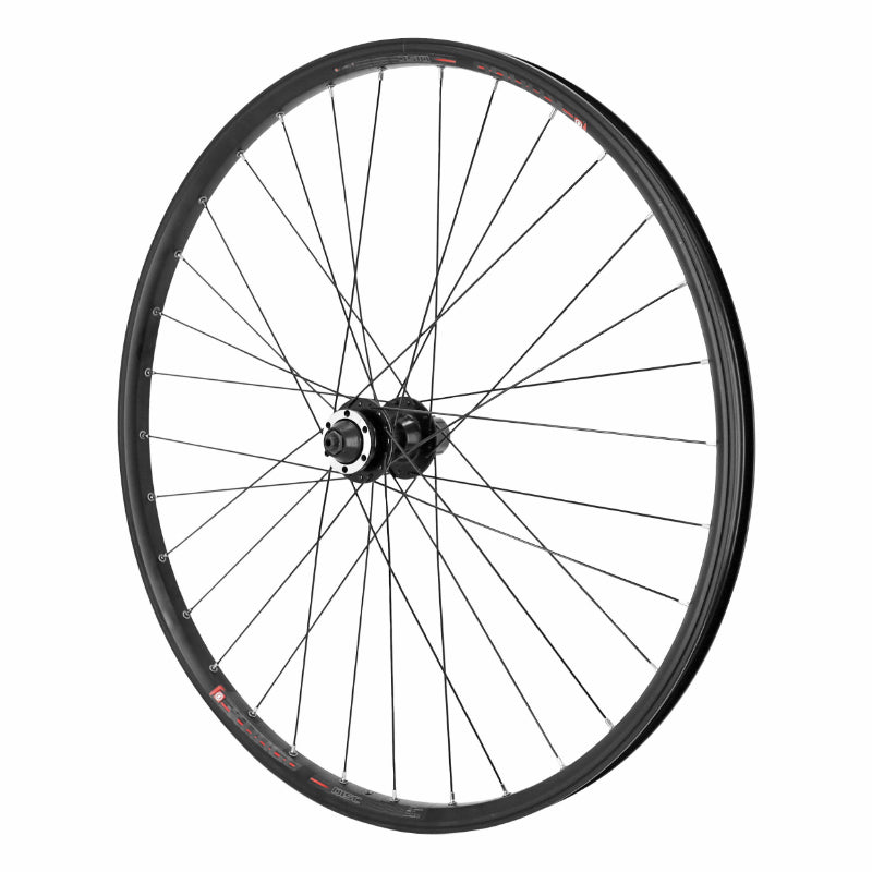 Roue VTC - Cargo - VAE - E-Bike - Longtail Disque Blocage 700 X 35 - 28" Kargo L Moyeu Velox Arrière Noir 6 Trous Casset