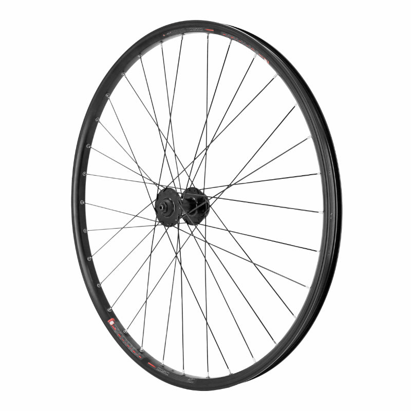 Roue VTC - Cargo - VAE - E-Bike - Longtail Disque Blocage 700 X 35 - 28" Kargo L Moyeu Velox Avant Noir 6 Trous (Renforc