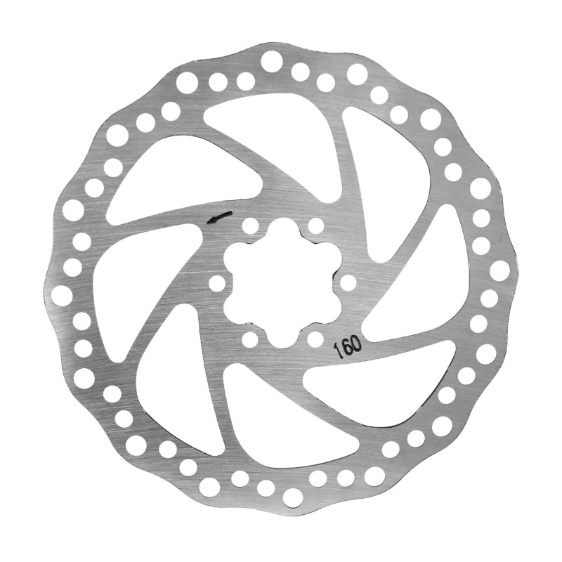 Disque De Frein VTT 6 Trous Diam 160 mm (Vendu A L'Unite)