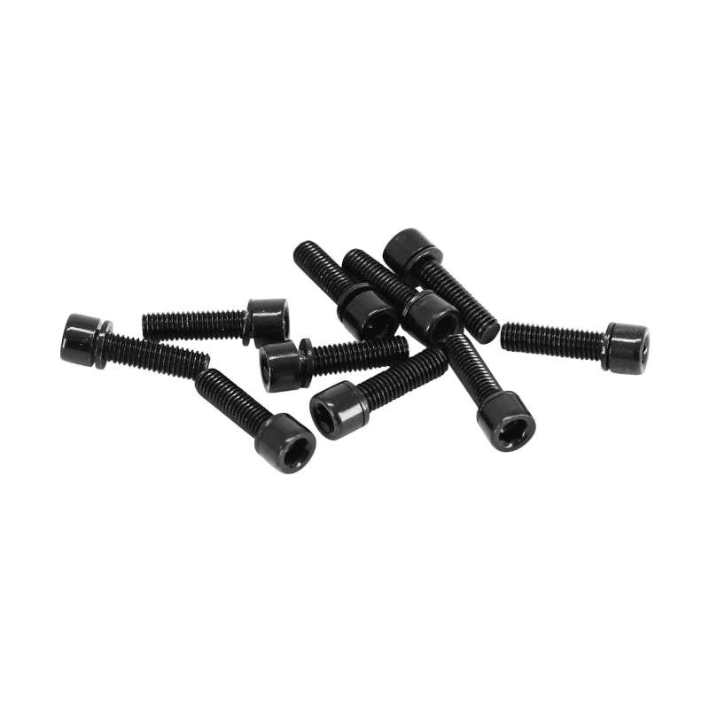 Vis Potence Tête Conique M5X18 mm Noir (Kit De 10 Vis)