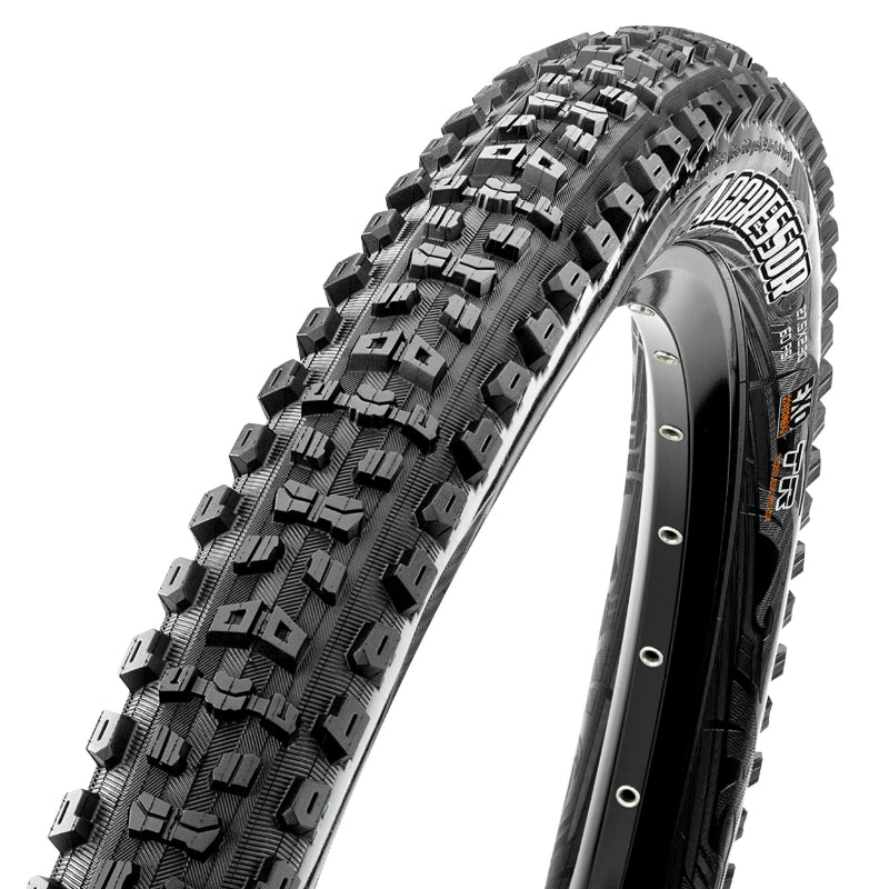 Pneu VTT 27.5 X 2.30 Maxxis Aggressor Exo Noir Tubeless Ready 60Tpi Ts (58-584) (Dual Compound)