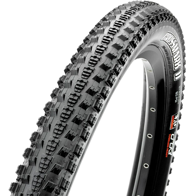 Pneu VTT 29 X 2.25 Maxxis Crossmark Ii Exo Tubeless Ready Noir Ts (57-622) Pliant (Dual Compound)
