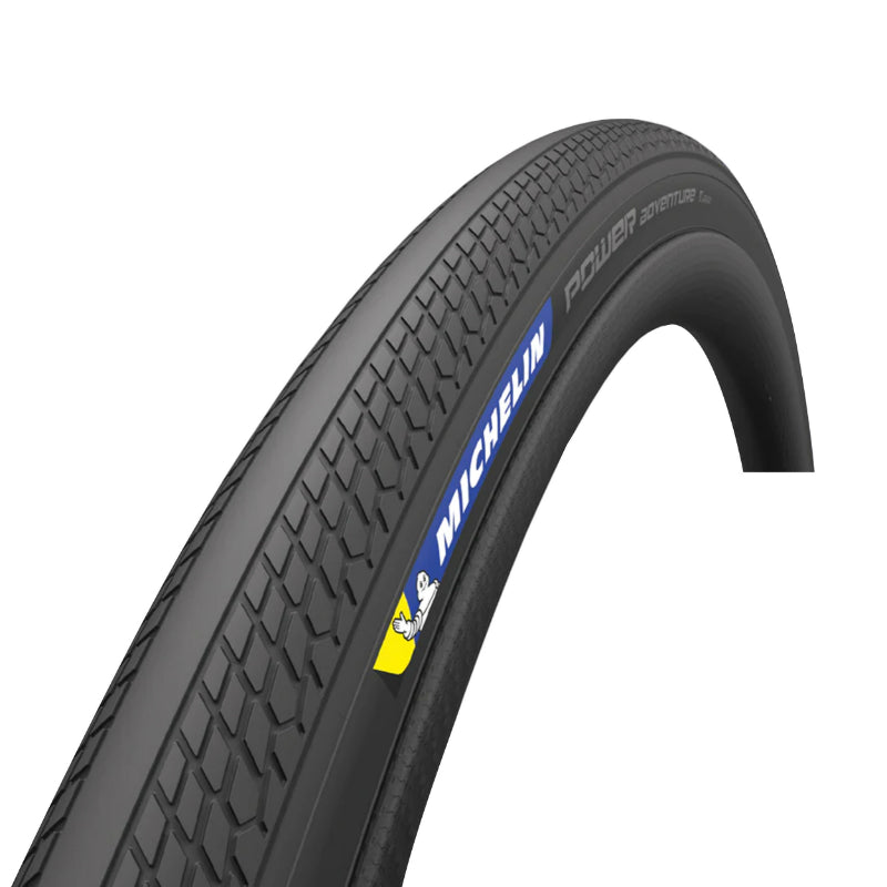 Pneu Gravel 700 X 42 Michelin Power Adventure Noir Tubeless Ready Ts (42-622)